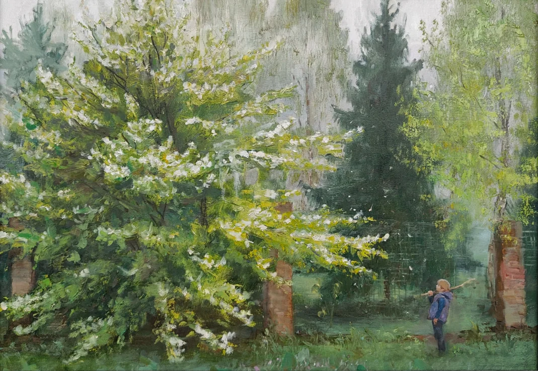 Картина «Букет маме», Анастасия Щапова