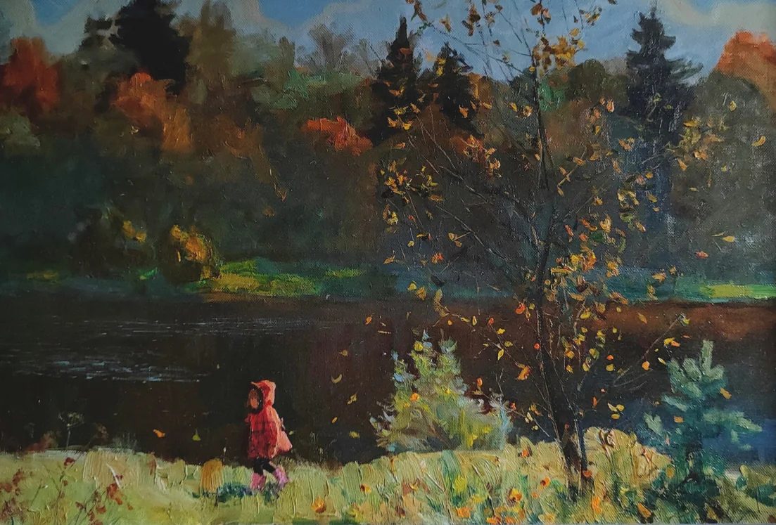 Картина «Прогулка», Анастасия Щапова